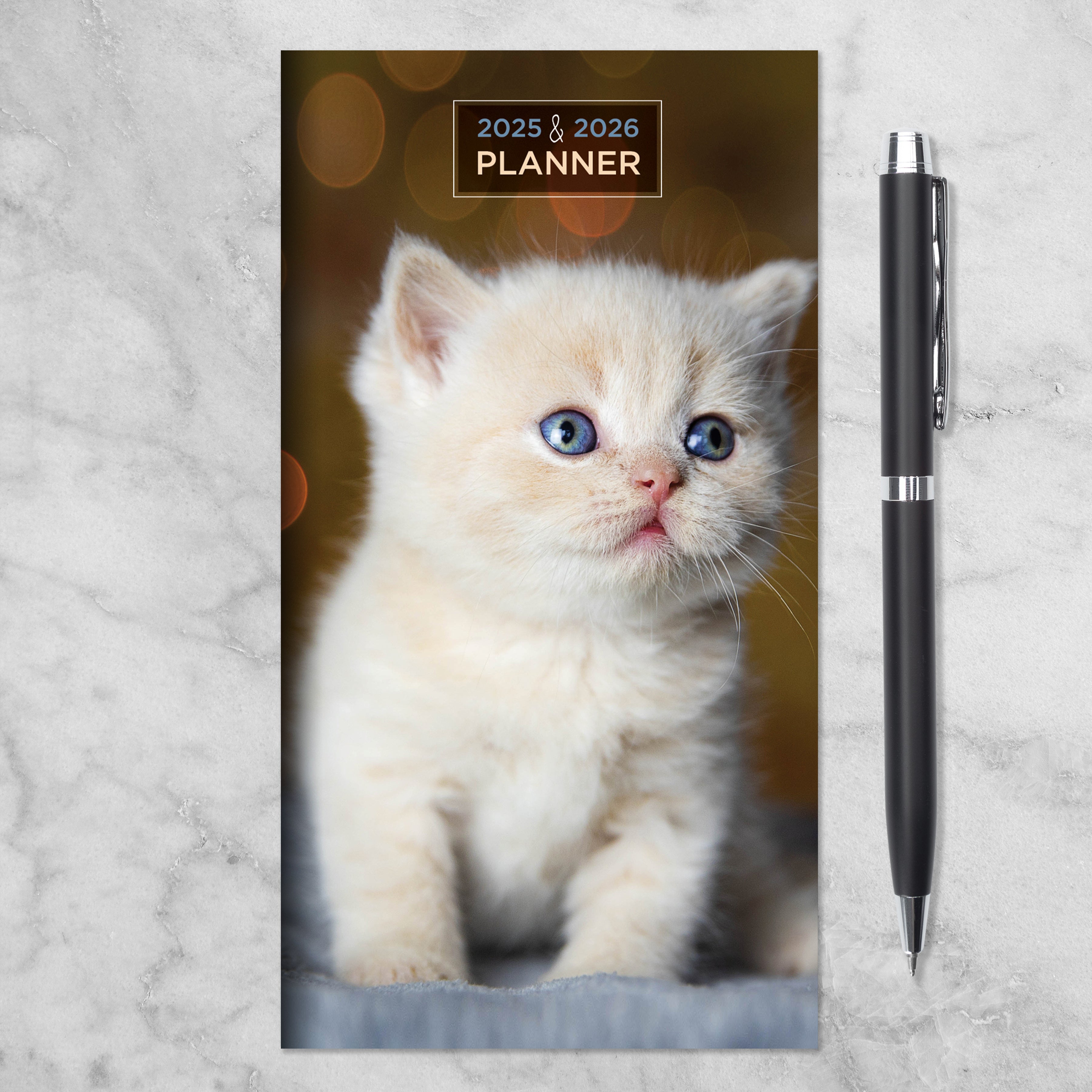 2025-2026 Kitten - Small Monthly Pocket Diary/Planner