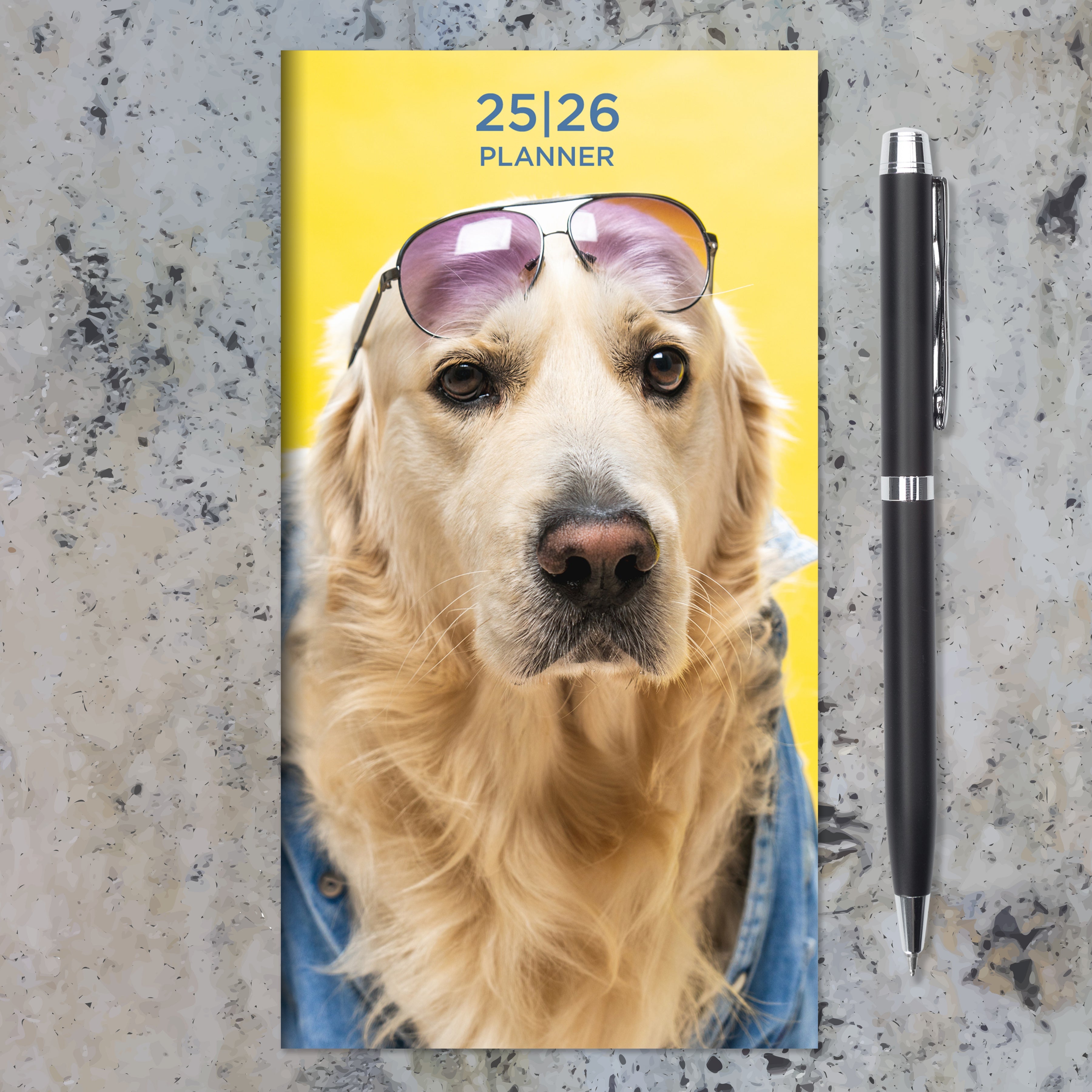 2025-2026 Sup Dog - Small Monthly Pocket Diary/Planner