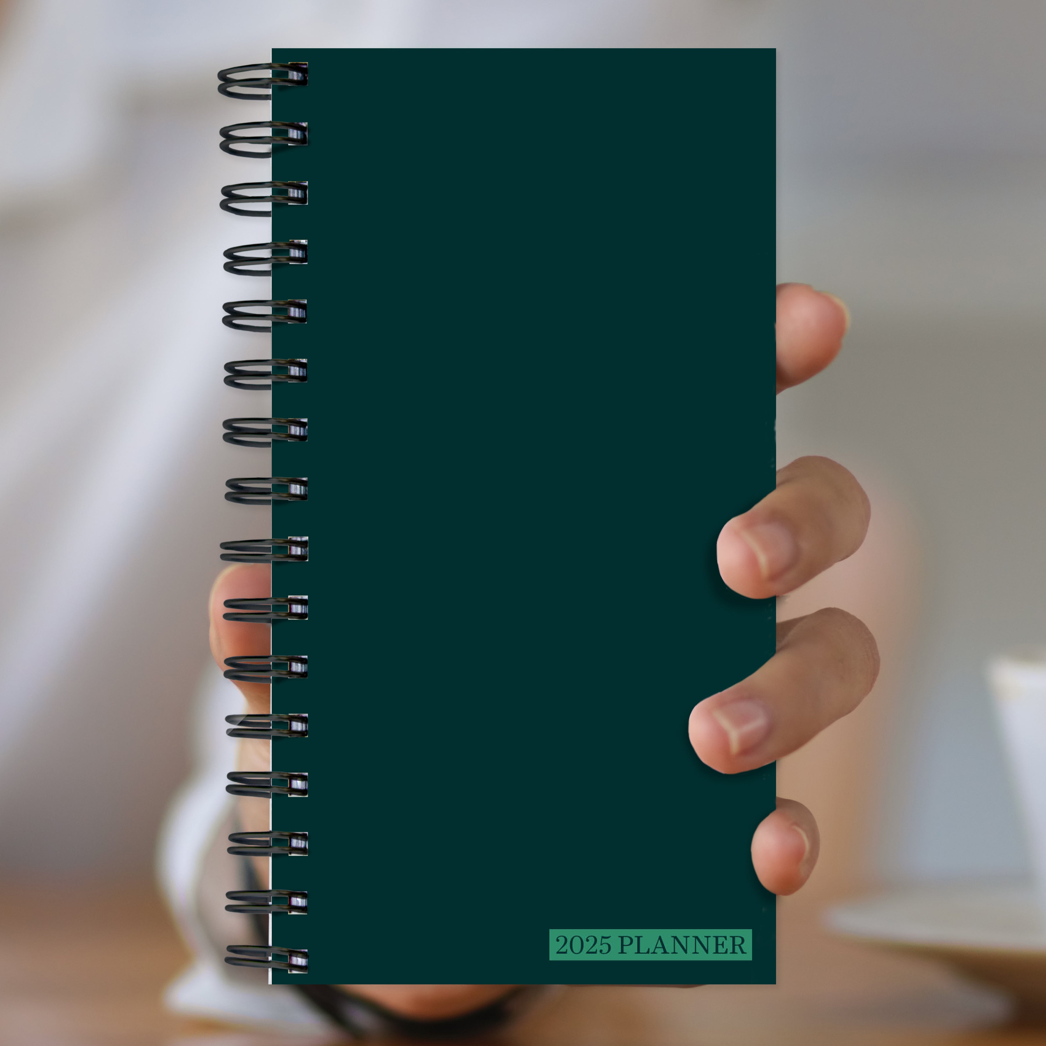 2025 Deep Jade - Small Monthly & Weekly Pocket Diary/Planner