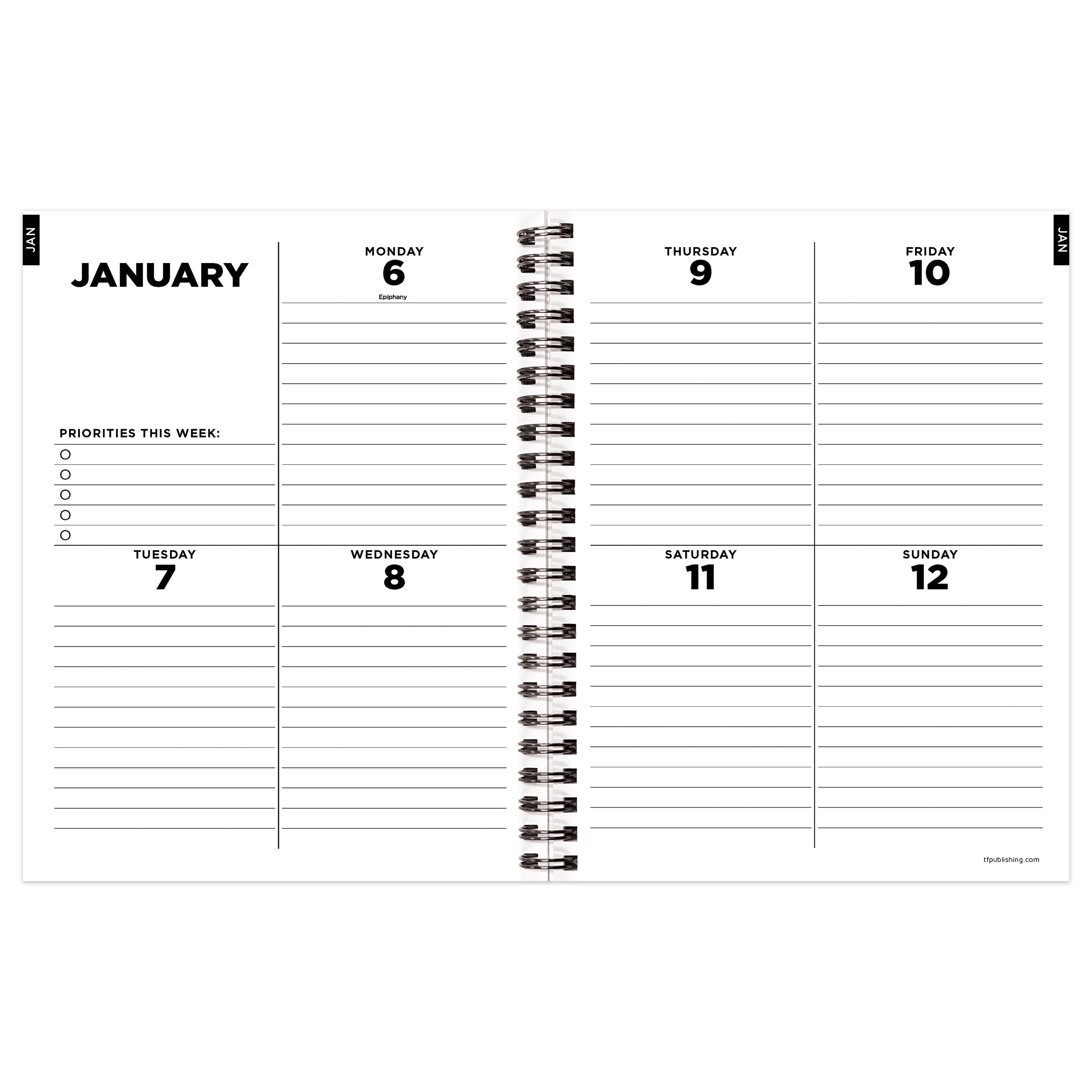 2025 Marilyn Monroe - Medium Monthly & Weekly Diary/Planner