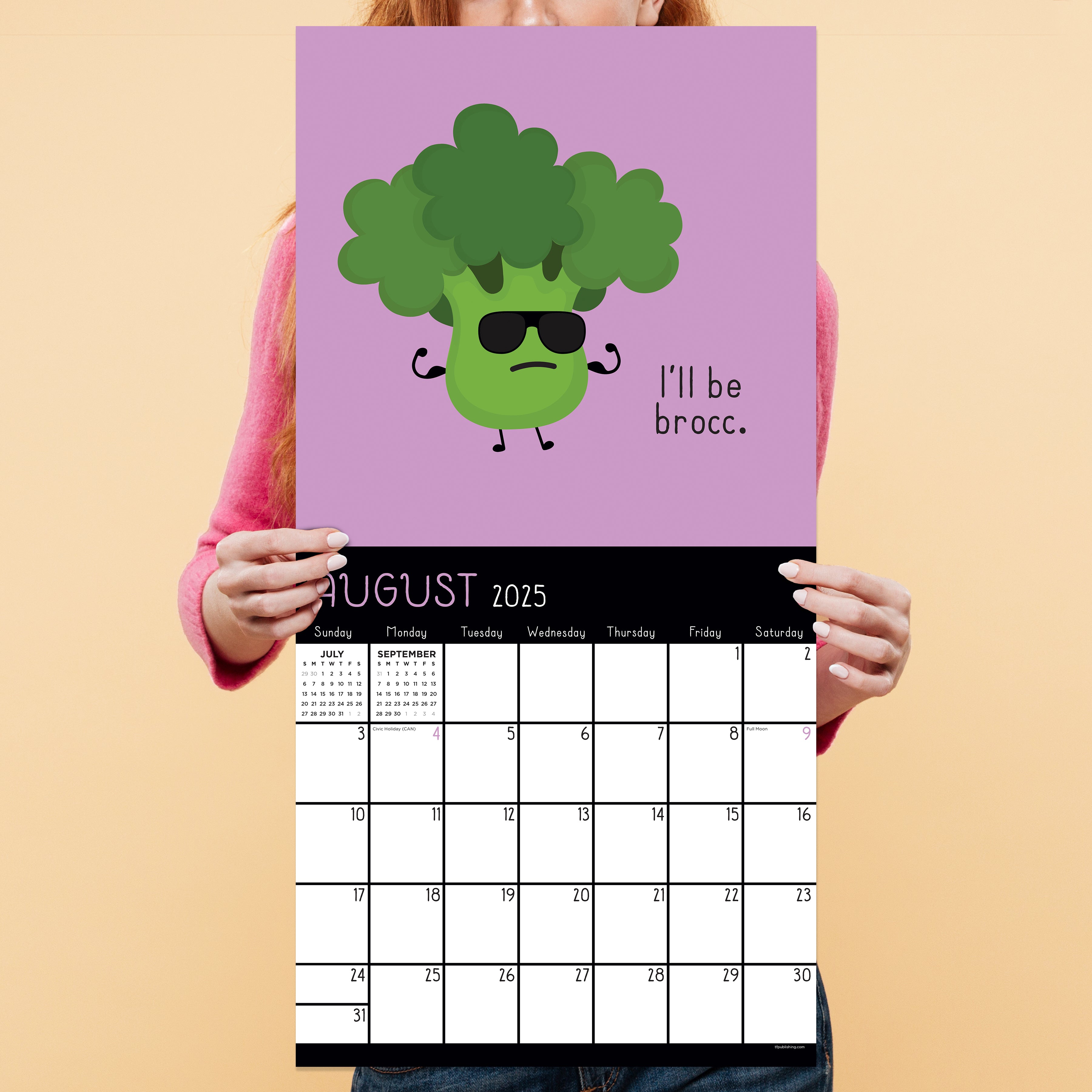 2025 Puns of Fun - Square Wall Calendar