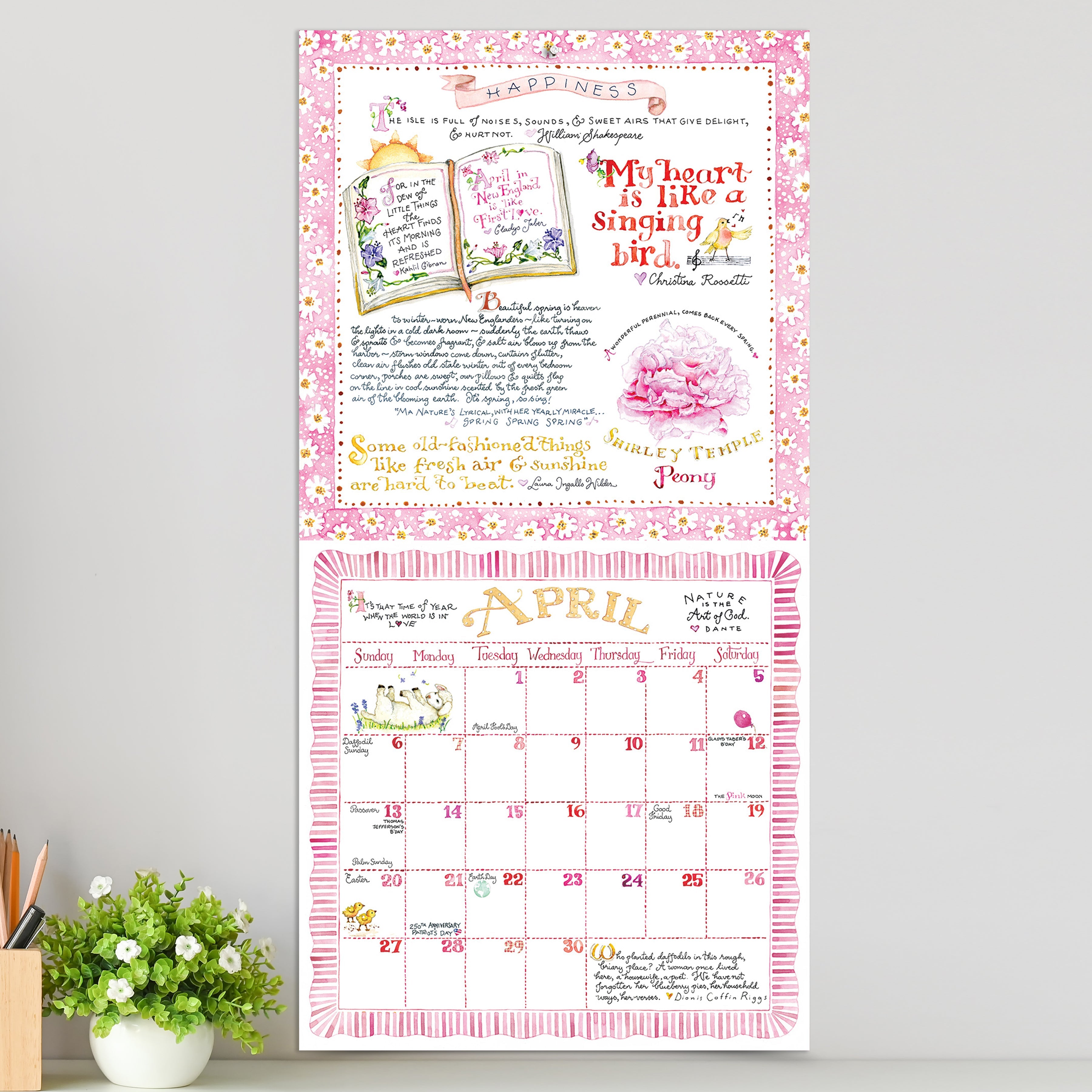 2025 Susan Branch - Square Wall Calendar