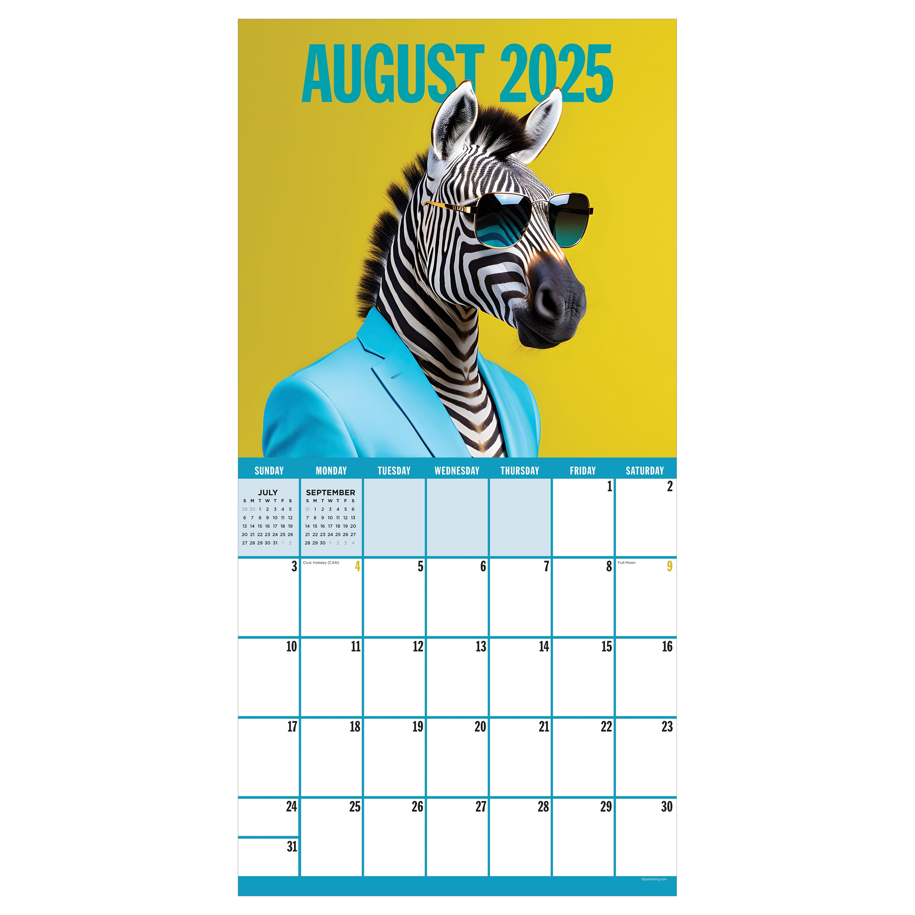 2025 Pawsmopolitan - Square Wall Calendar