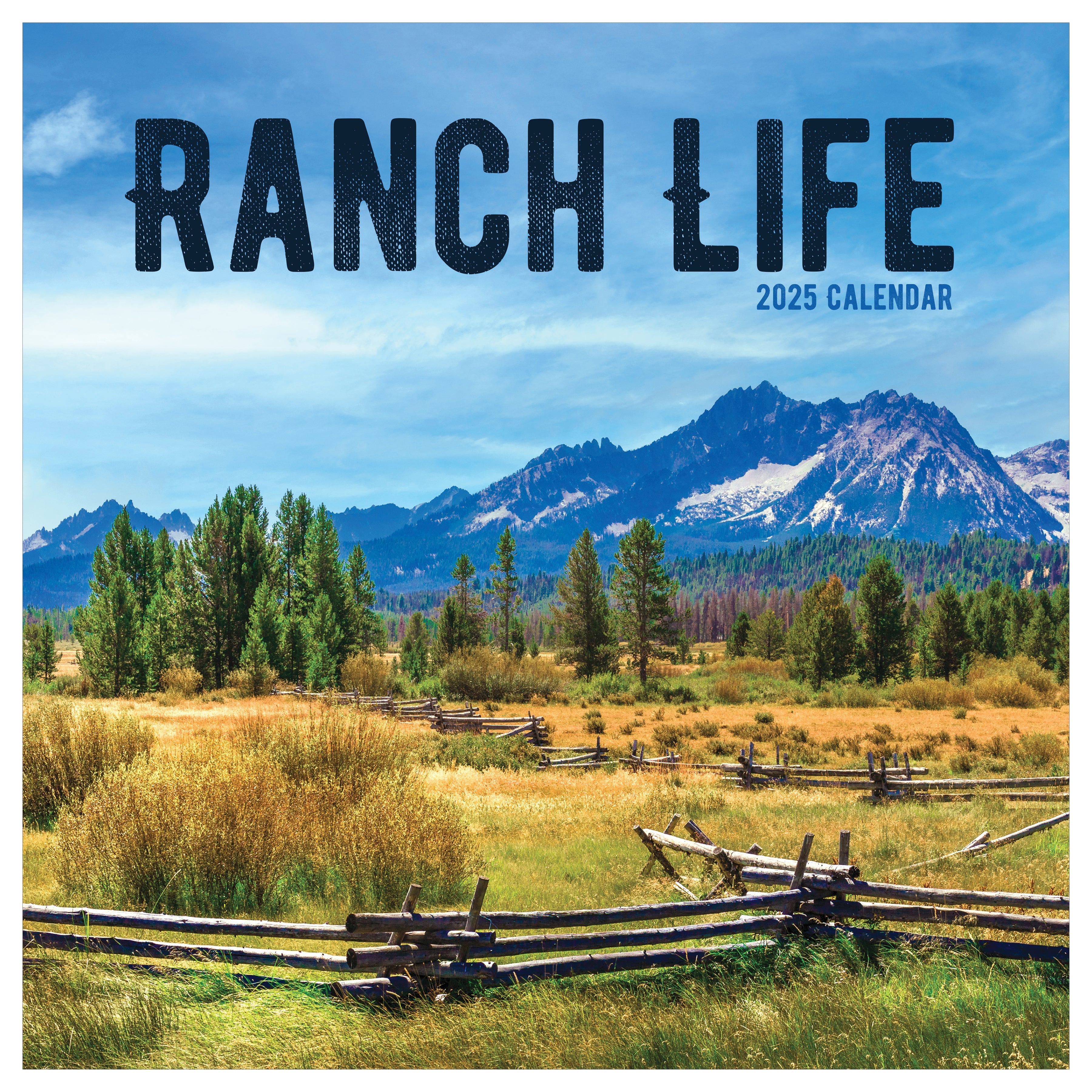 2025 Ranch Life - Square Wall Calendar