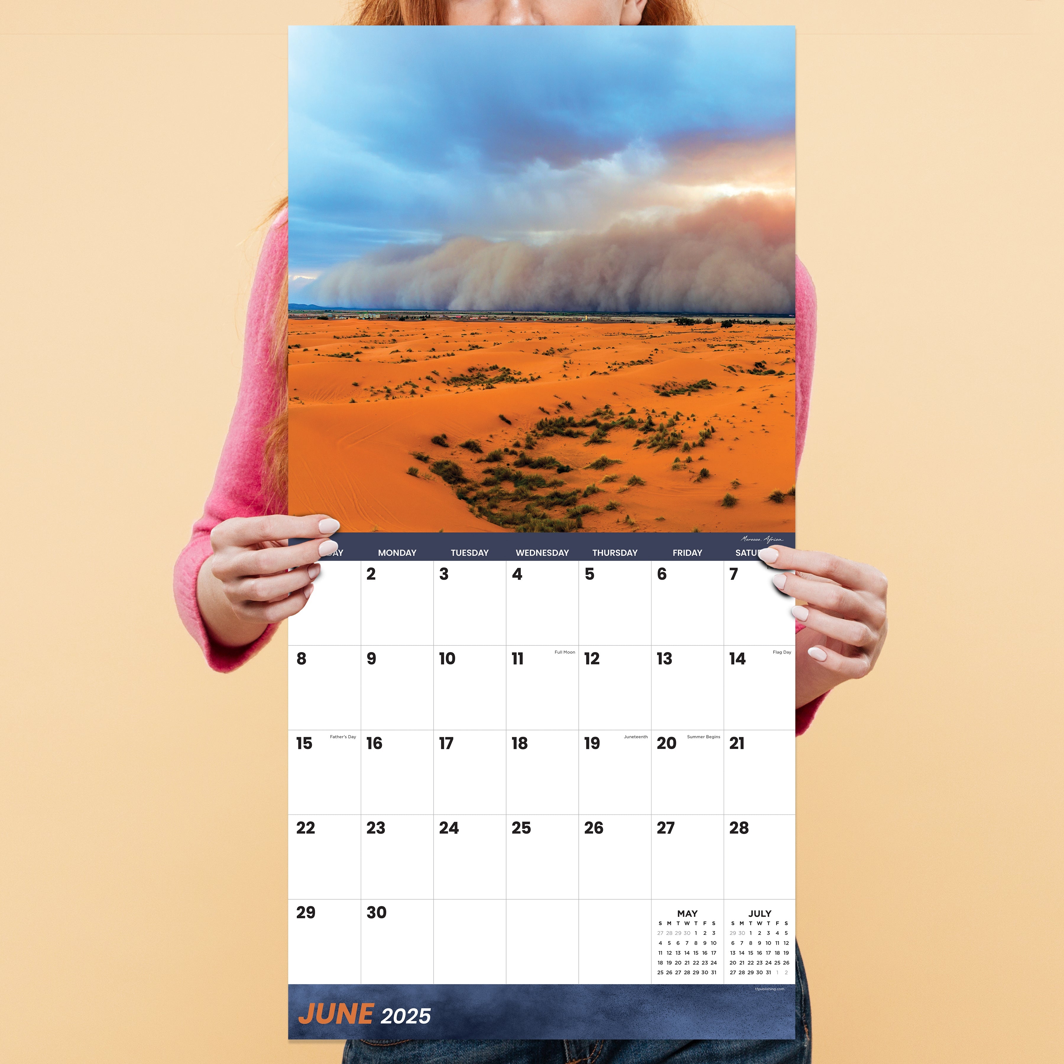 2025 Wild Weather - Square Wall Calendar