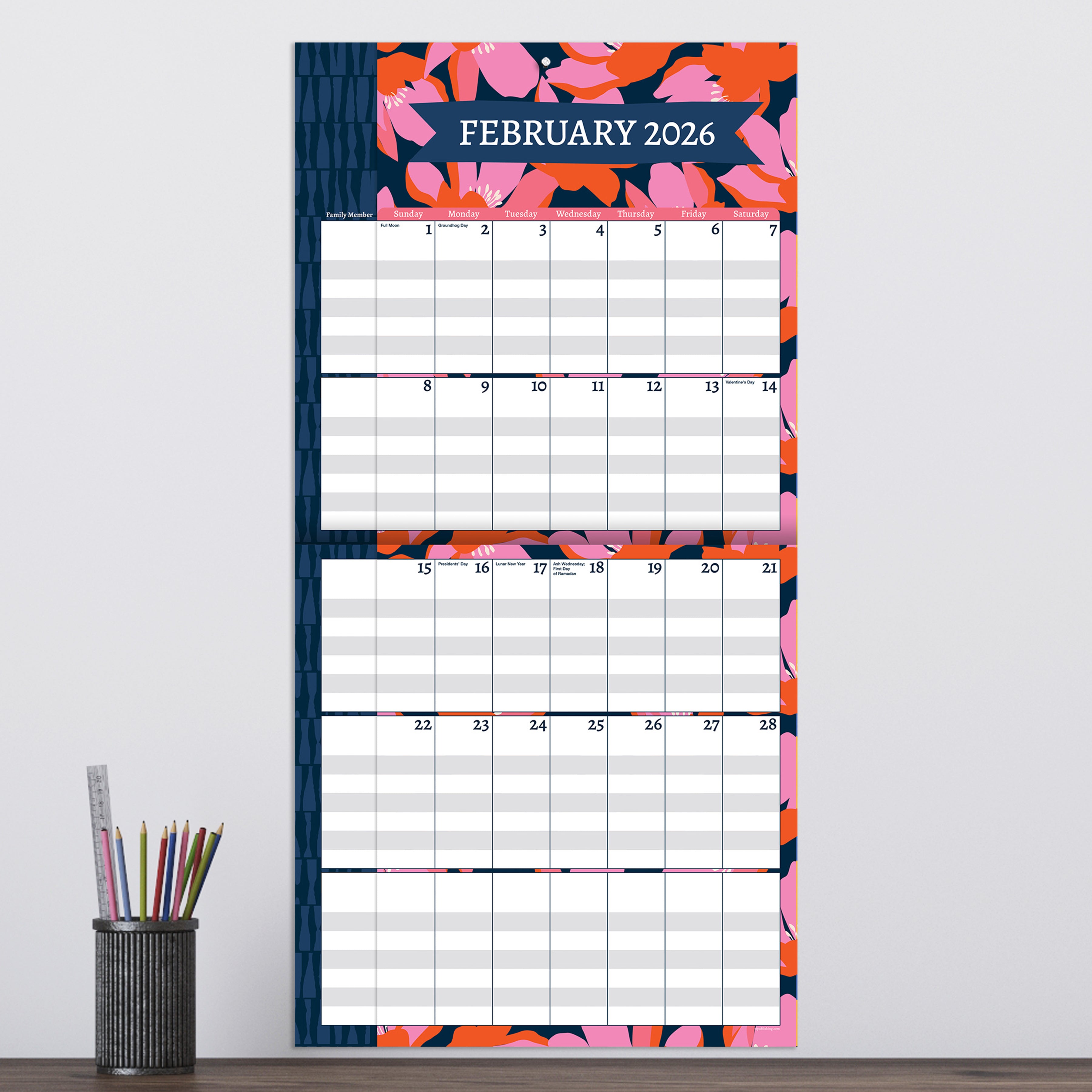 2026 Mom's Manager - Square Wall Calendar