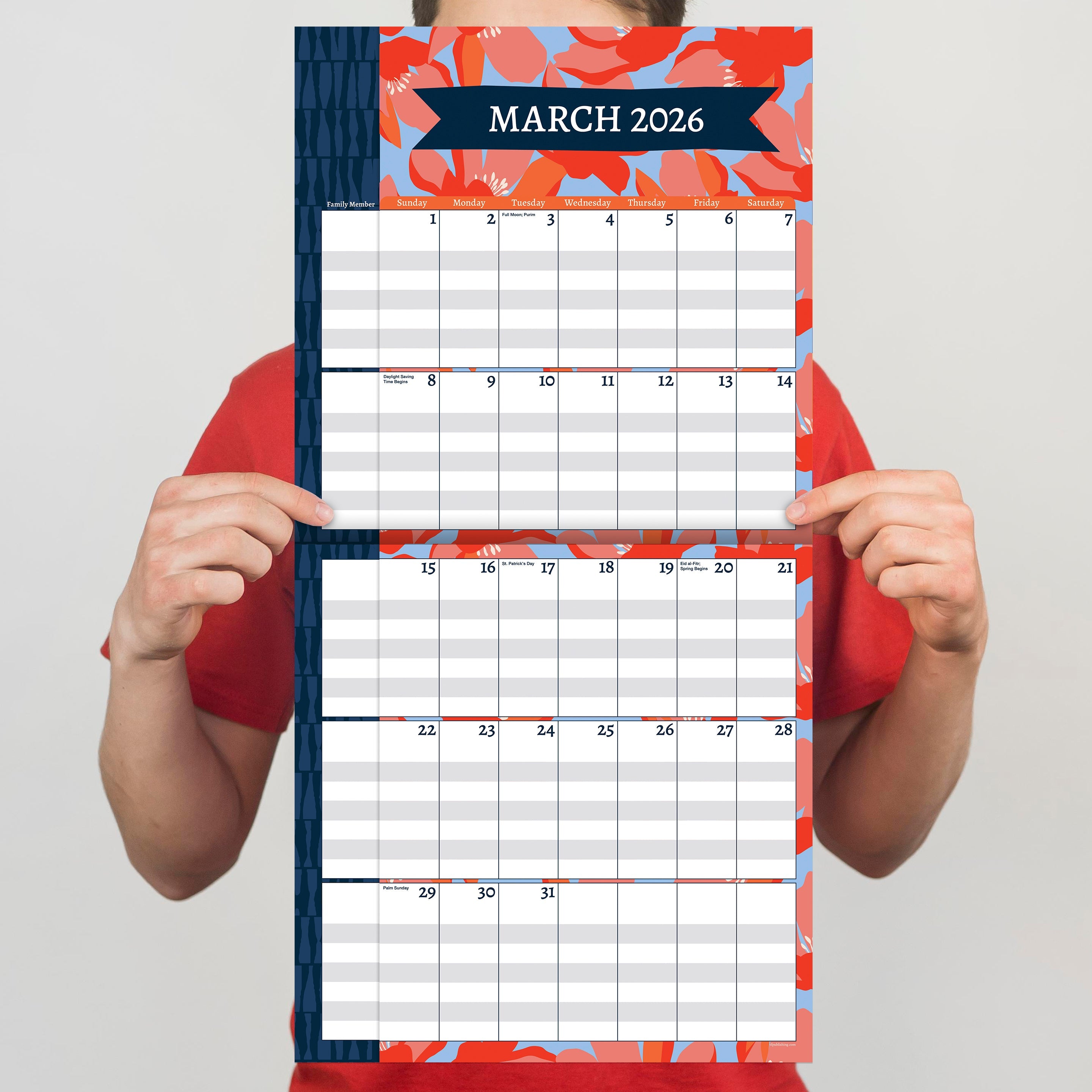 2026 Mom's Manager - Square Wall Calendar