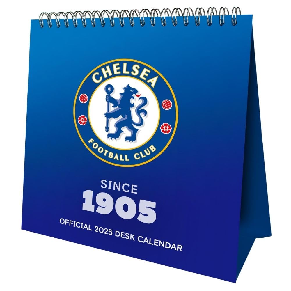 2025 Chelsea Fc - Desk Easel Calendar