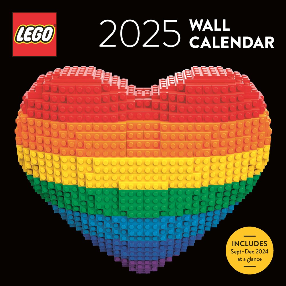 2025 LEGO - Square Wall Calendar