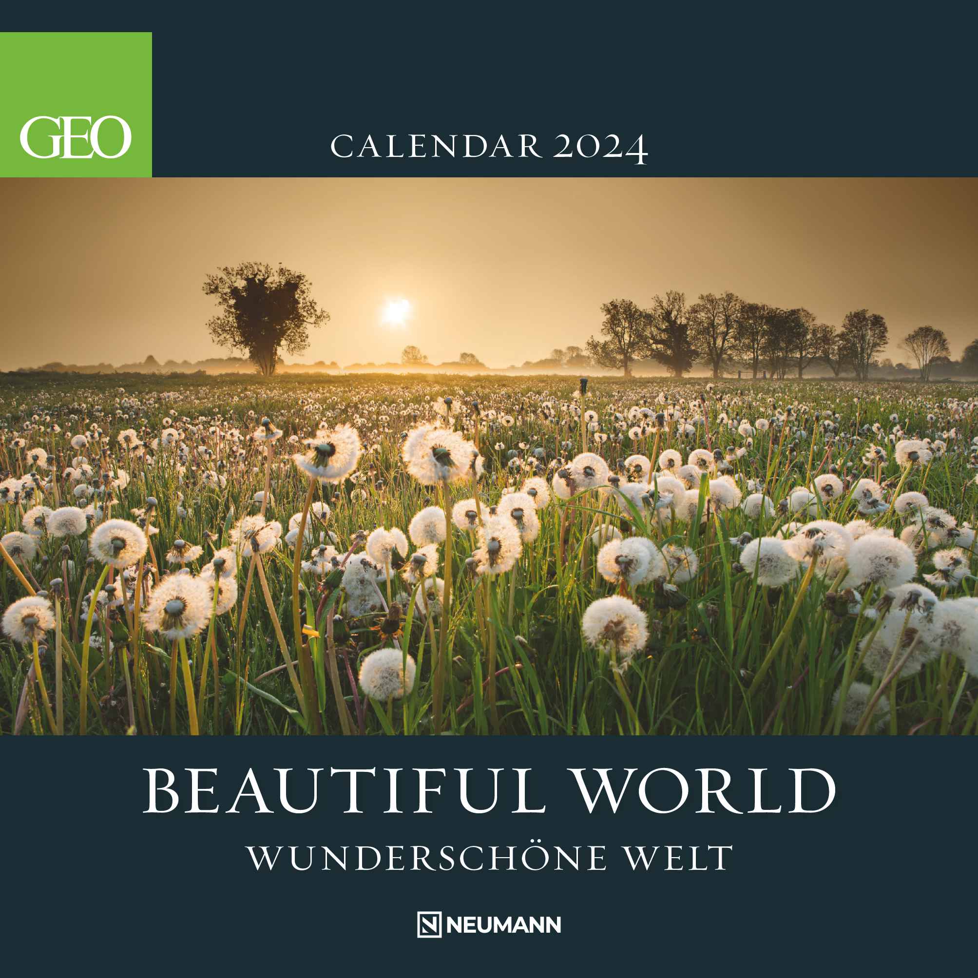 2024 GEO Beautiful World - Square Wall Calendar  SOLD OUT