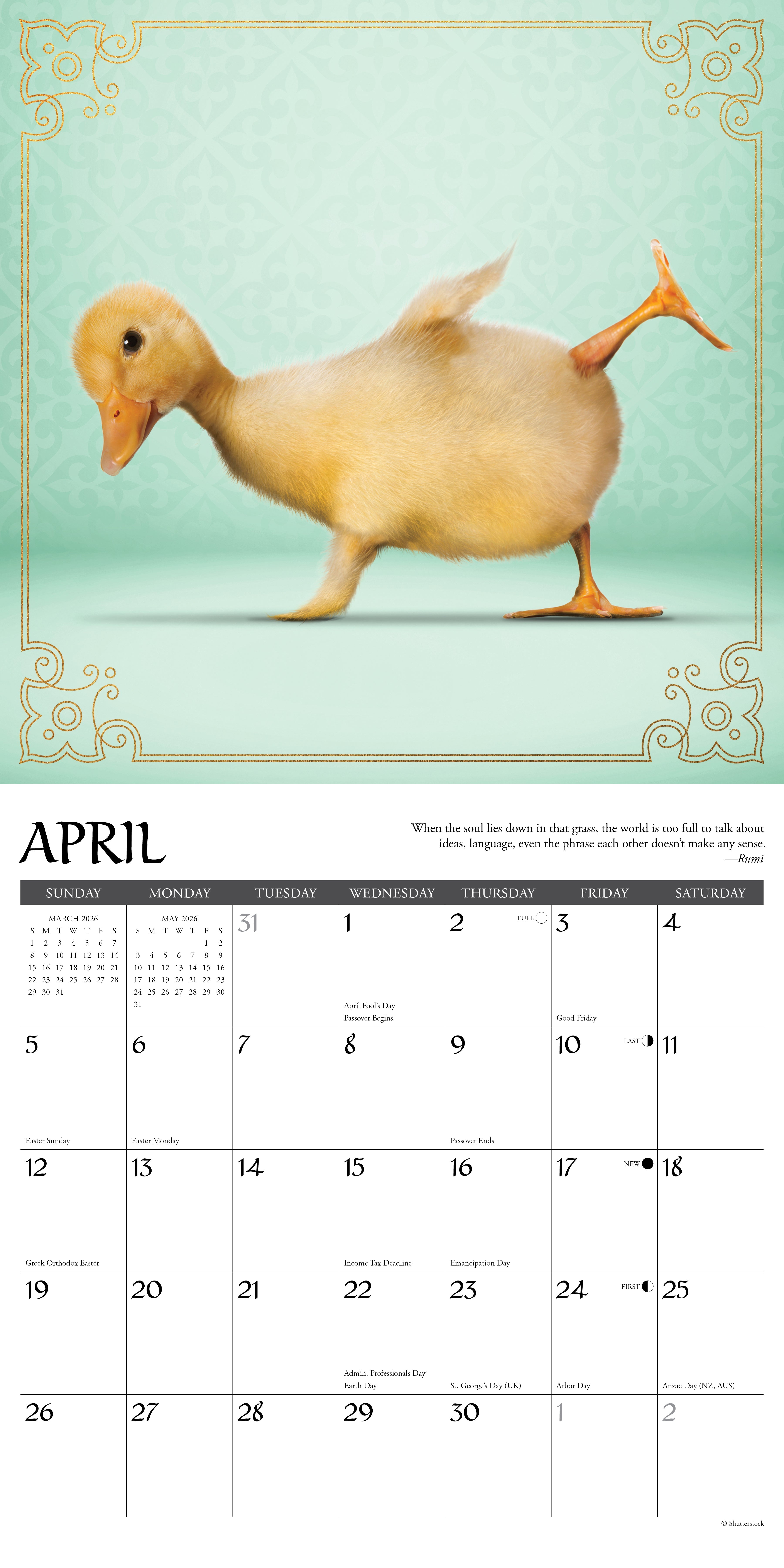 2026 Farm Yoga - Square Wall