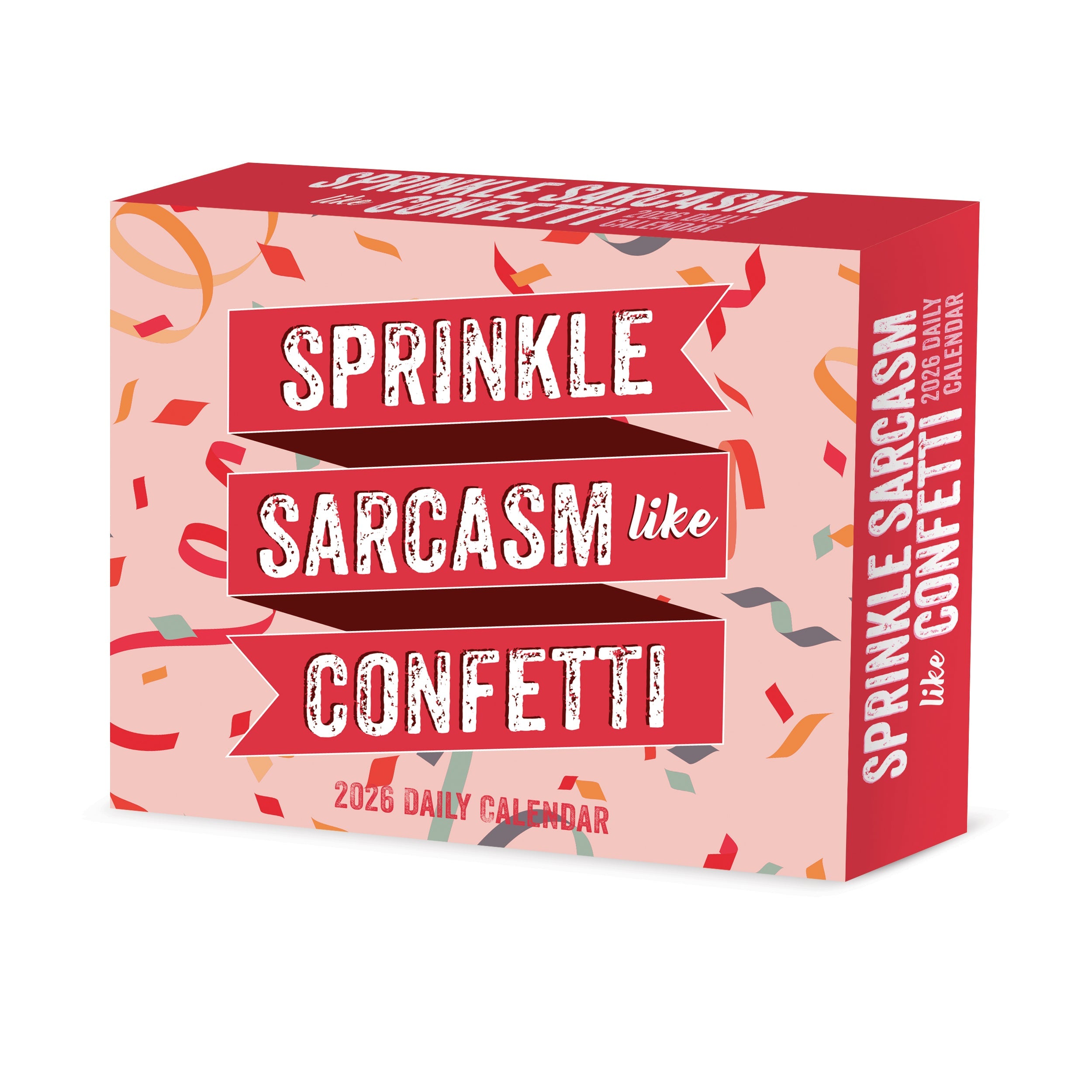 2026 Sprinkle Sarcasm Like Confetti - Boxed Page-A-Day