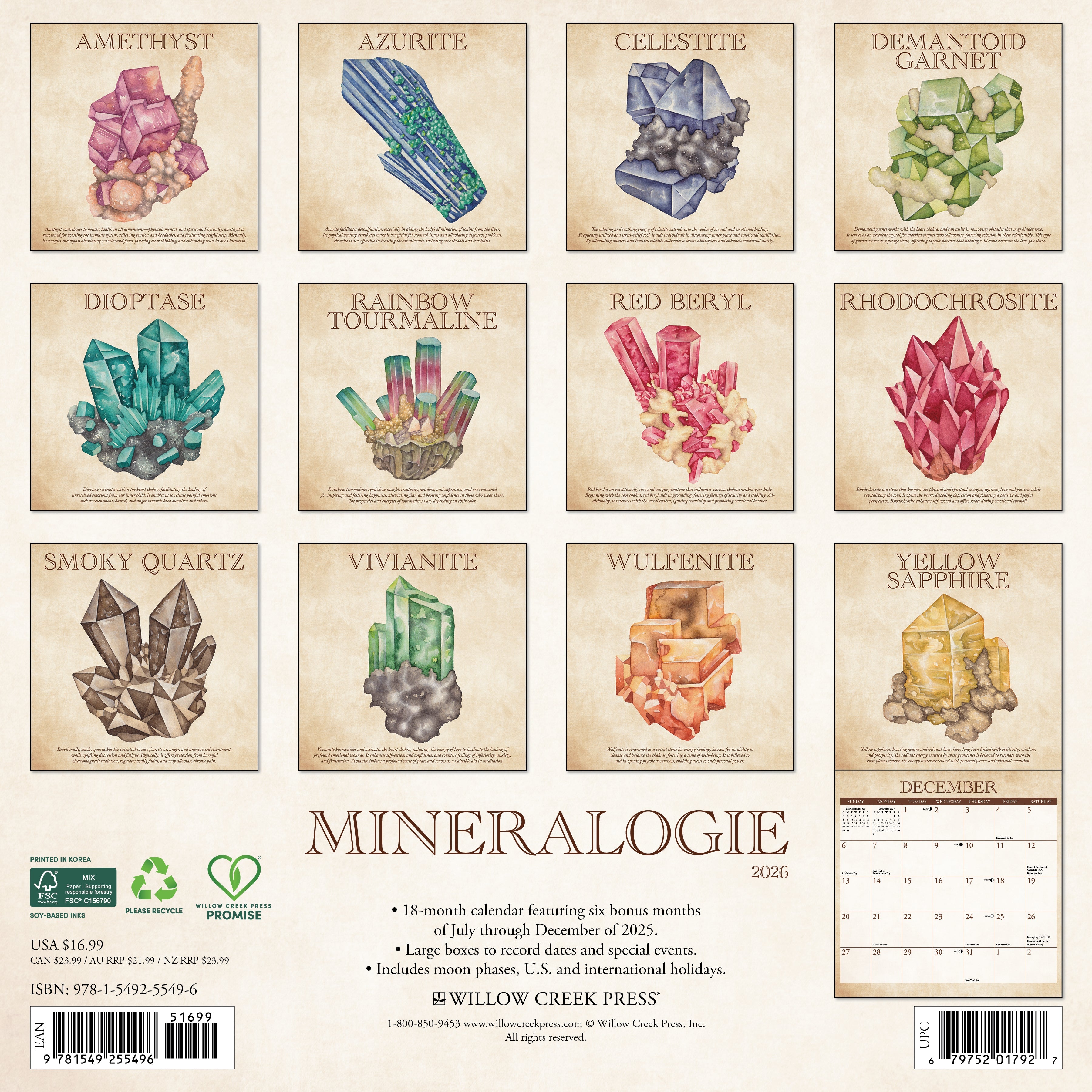 2026 Mineralologie - Square Wall