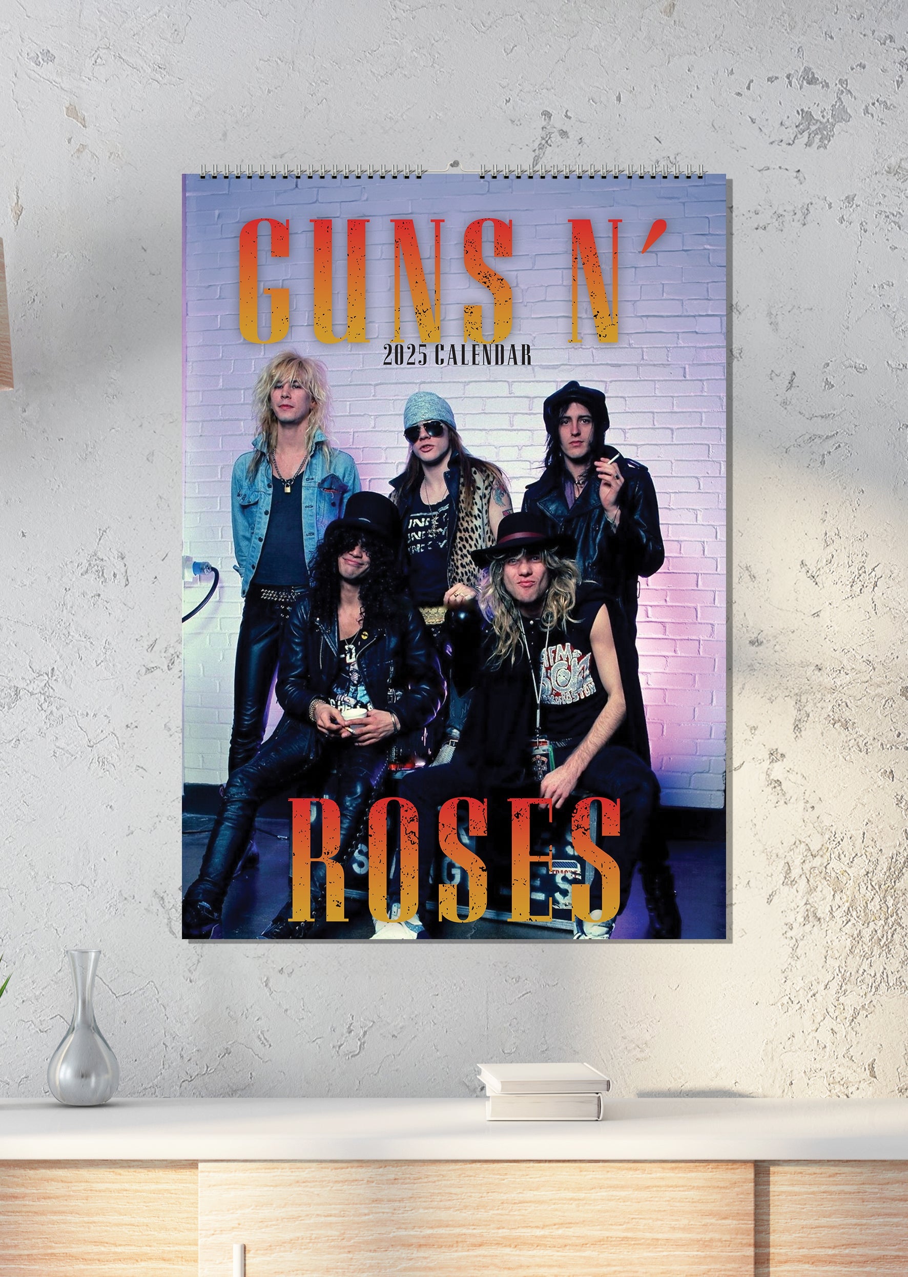2025 Guns 'N' Roses - A3 Wall Calendar