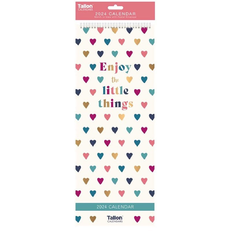 2024 Enjoy The Little Things Super Slim Wall Calendar   6991831aeacefeb1f04dfb2af0471647 