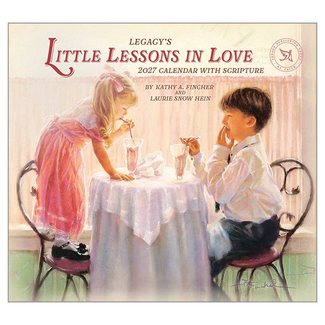 2027 Little Lessons In Love - Deluxe Wall Calendar by Susan Lordi