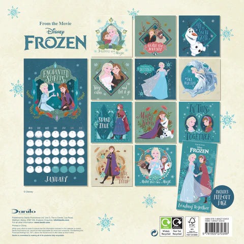 2024 Disney Frozen - Square Wall Calendar  SOLD OUT