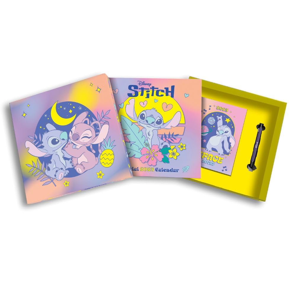 2025 Lilo And Stitch - Calendar & Diary Gift Box Set