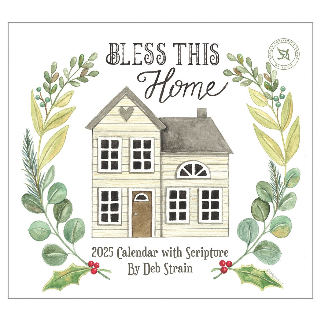 2025 Legacy Bless This House - Deluxe Wall Calendar
