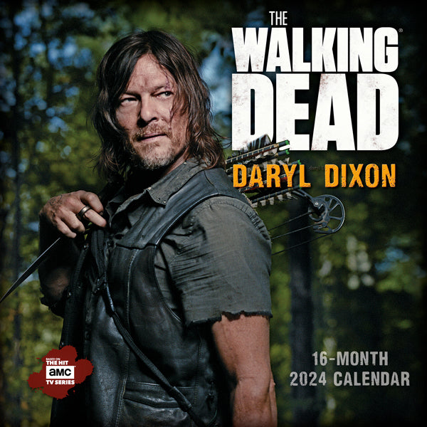 2024 AMC The Walking Dead: Daryl Dixon - Square Wall Calendar  SOLD OUT