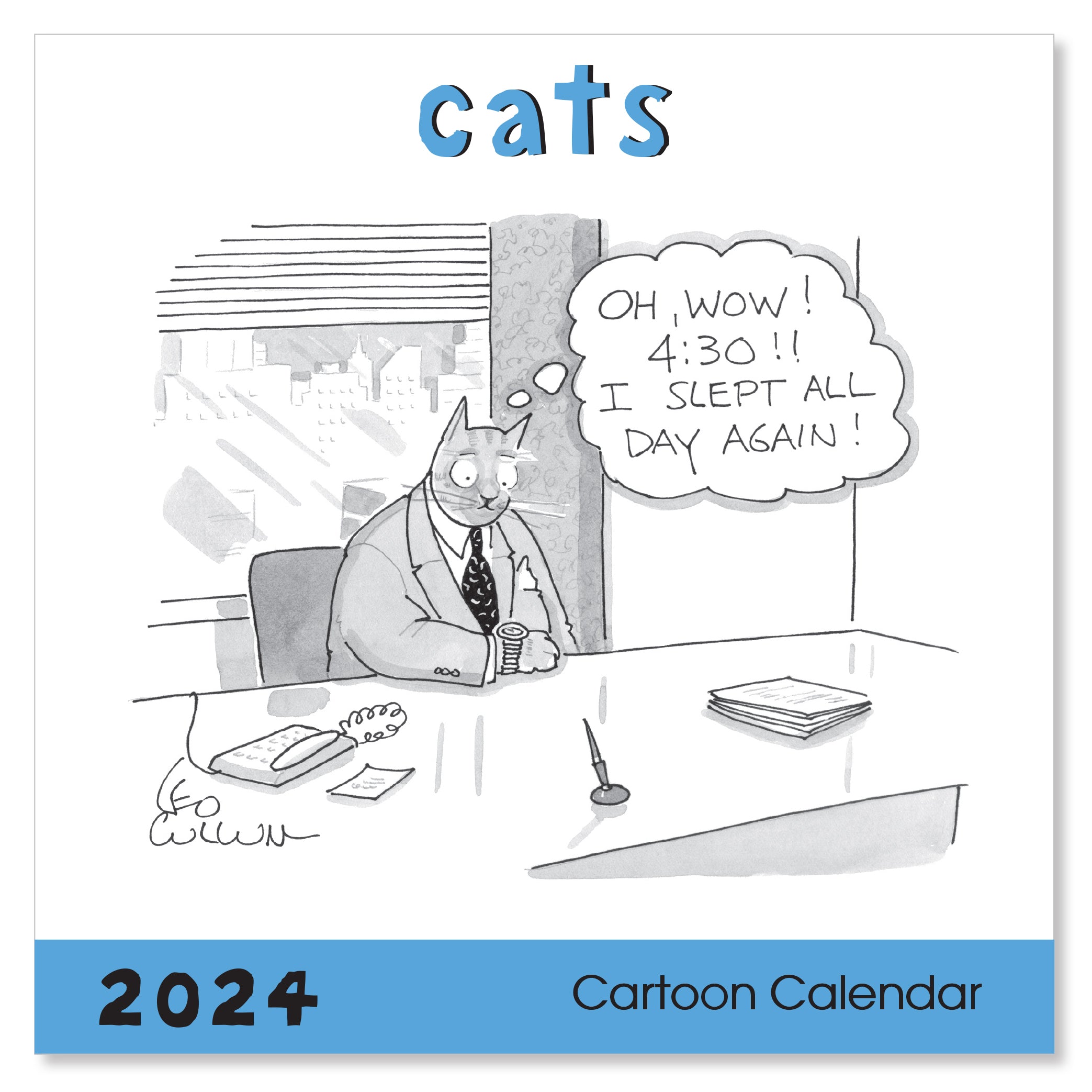 2024 Cats - Square Wall Calendar  SOLD OUT