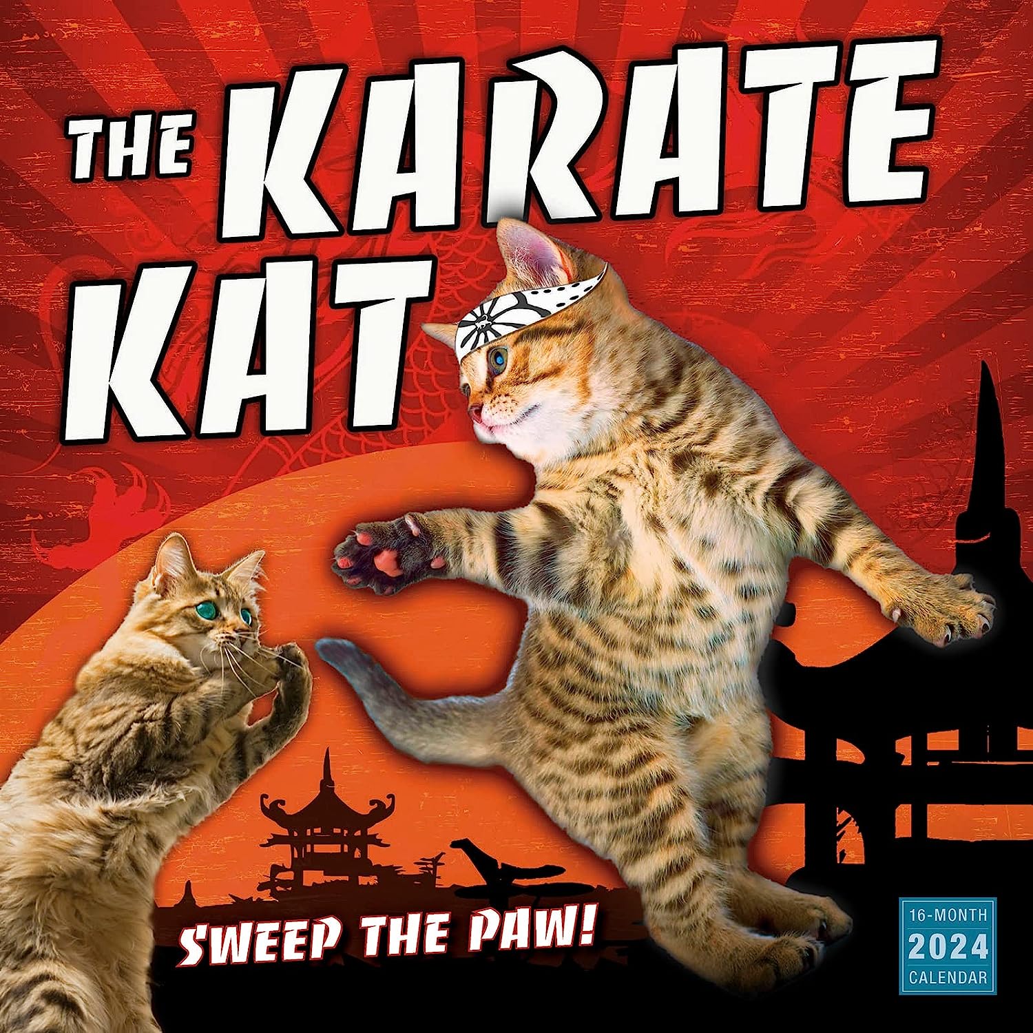 2024 Karate Kat - Square Wall Calendar  SOLD OUT