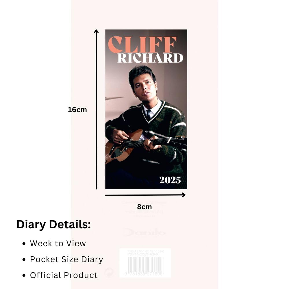 2025 Cliff Richard - Weekly Diary/Planner