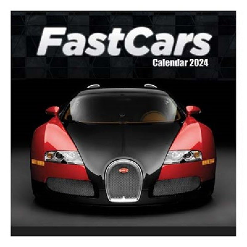 2024 Fast Cars - Square Wall Calendar  SOLD OUT