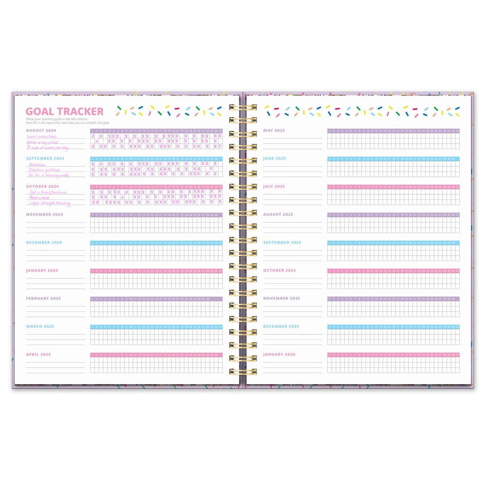 2025 tokidoki Donutella - XL Spiral Weekly & Monthly Diary/Planner