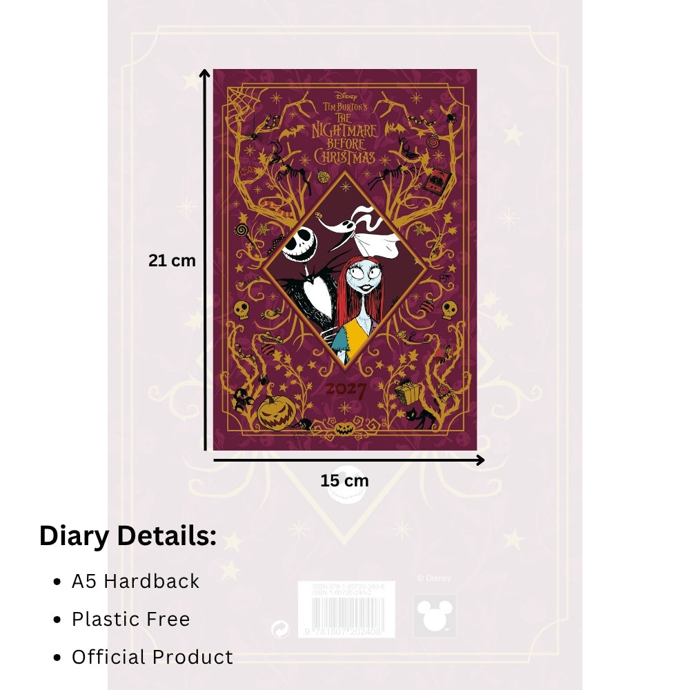 2027 The Nightmare Before Christmas - Weekly Diary/Planner - product image 5