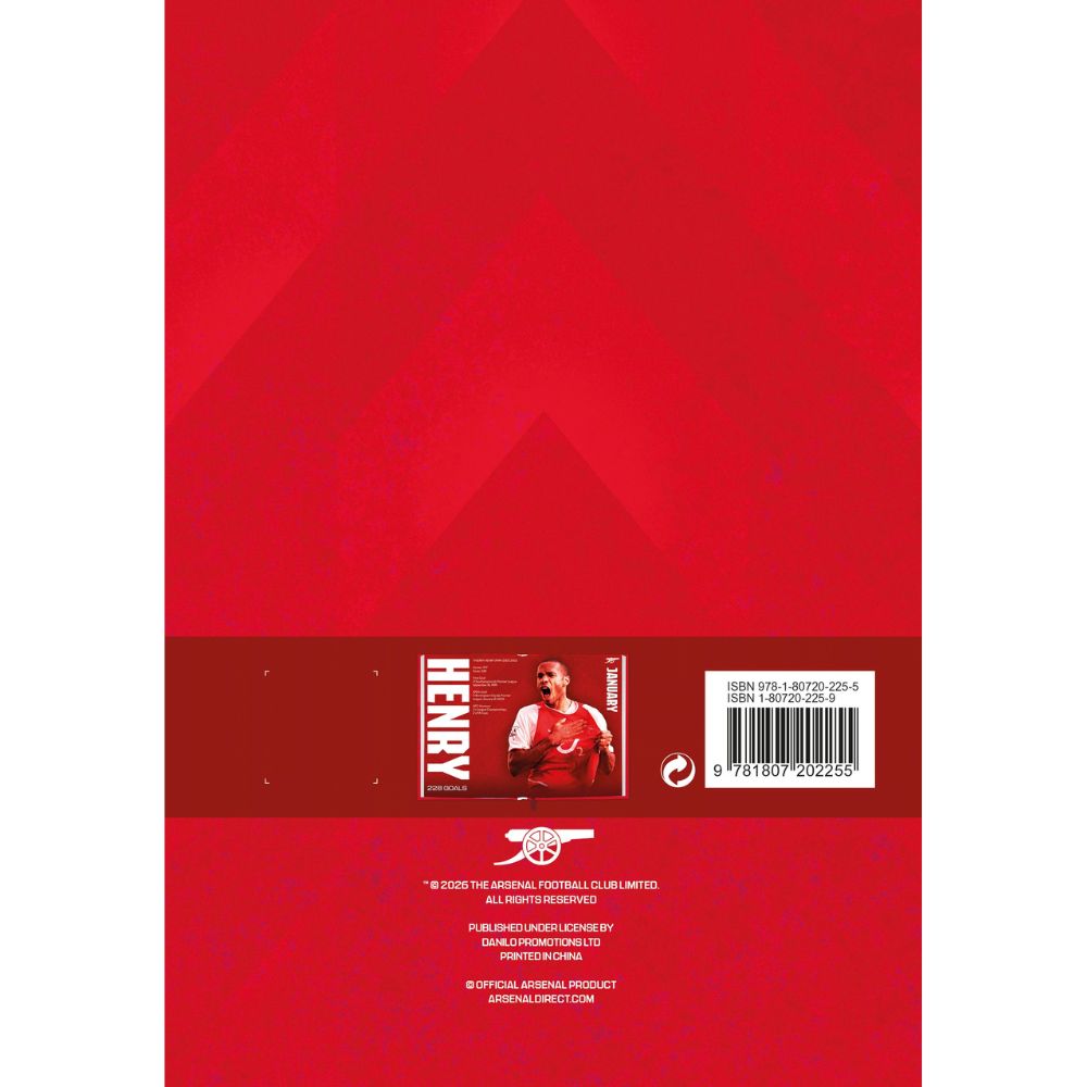 2027 Arsenal FC - Weekly Diary/Planner - product image 4