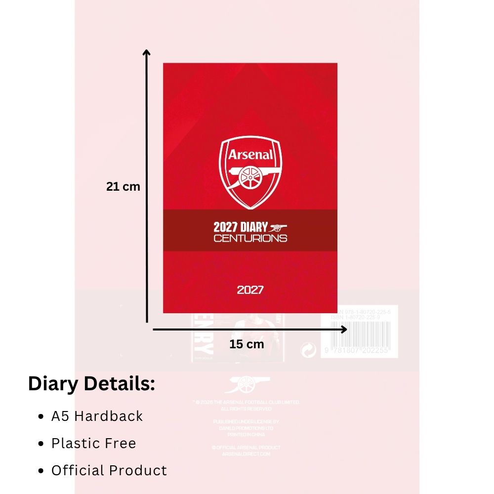 2027 Arsenal FC - Weekly Diary/Planner - product image 5