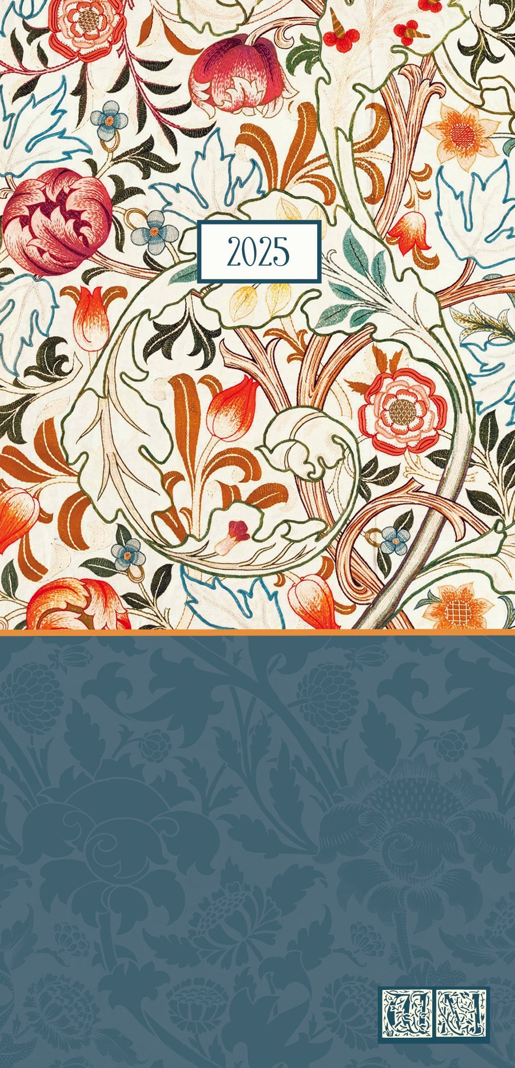 2025 William Morris - Acanthus Potiere - Weekly Pocket Diary/Planner