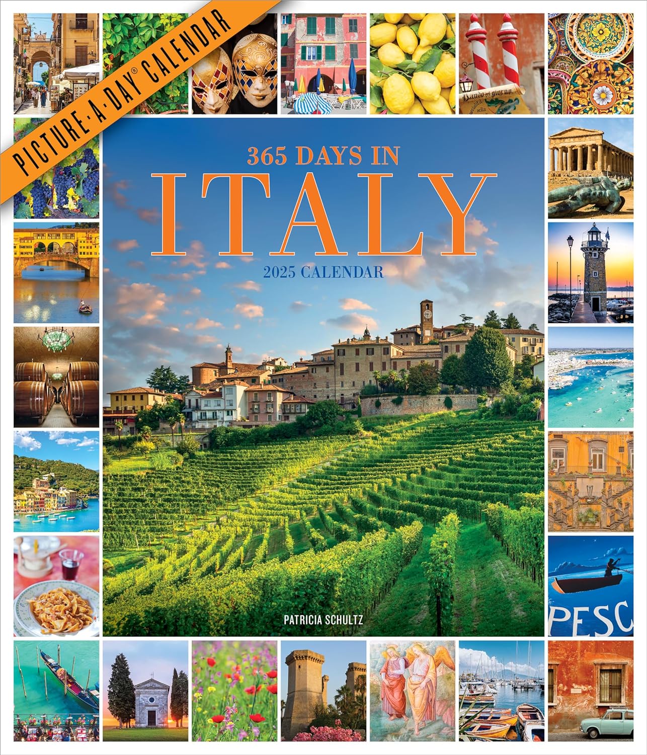 2025 365 Days in Italy Picture-A-Day - Deluxe Wall Calendar