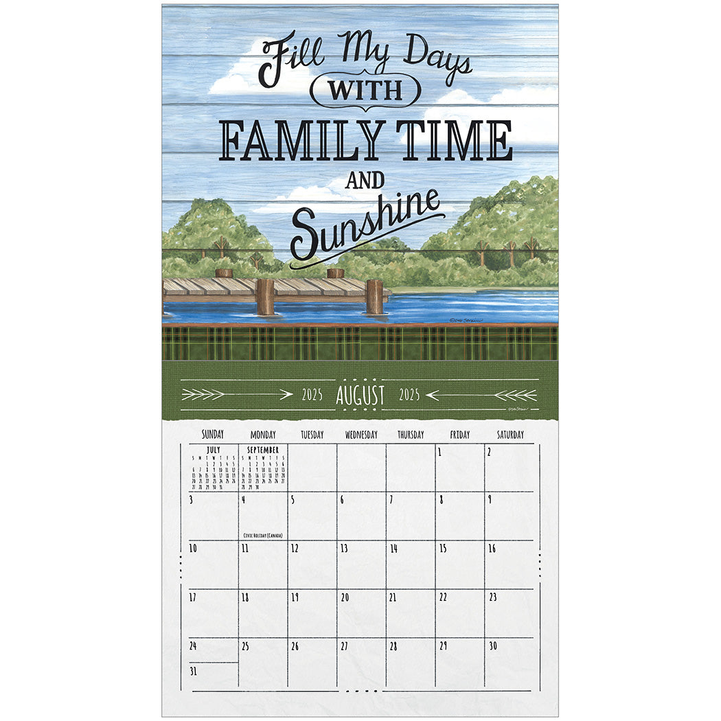 2025 Legacy Family Matters - Deluxe Wall Calendar