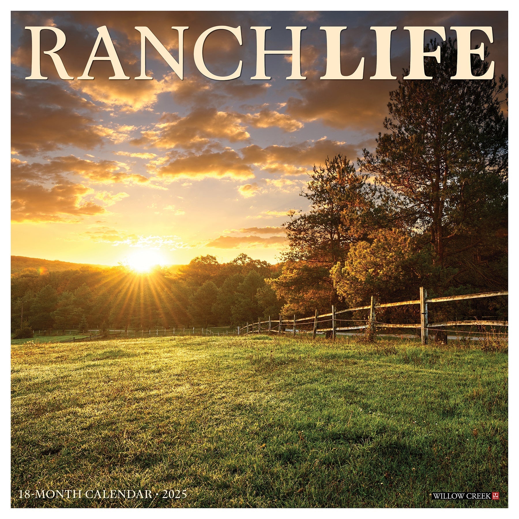 2025 RanchLife - Square Wall Calendar