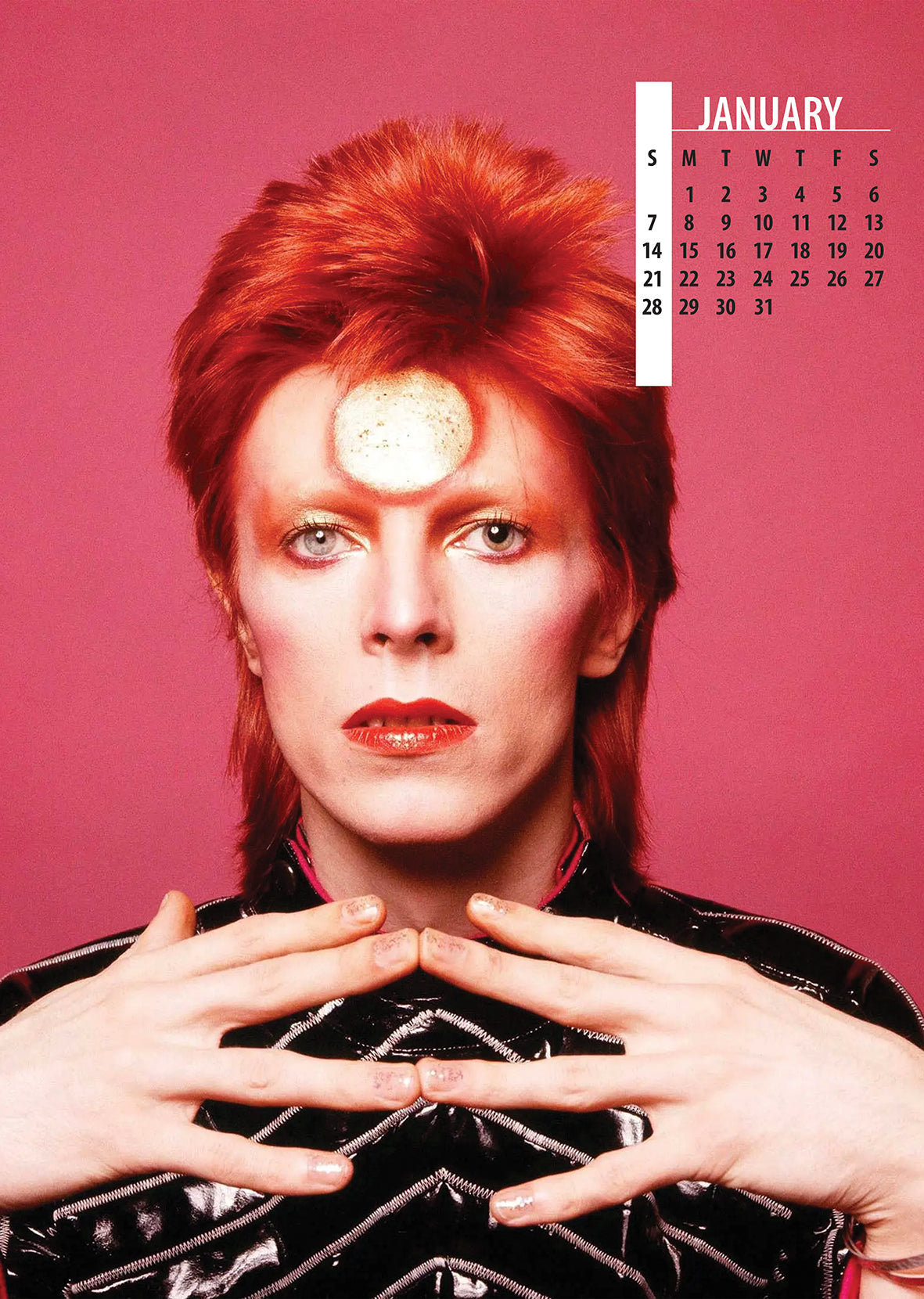 2024 David Bowie - A3 Wall Calendar