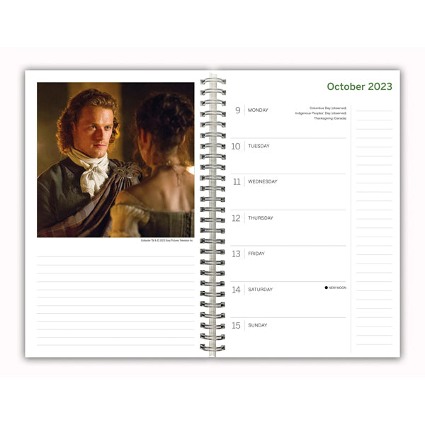 2024 Outlander - Engagement Diary/Planner Calendar