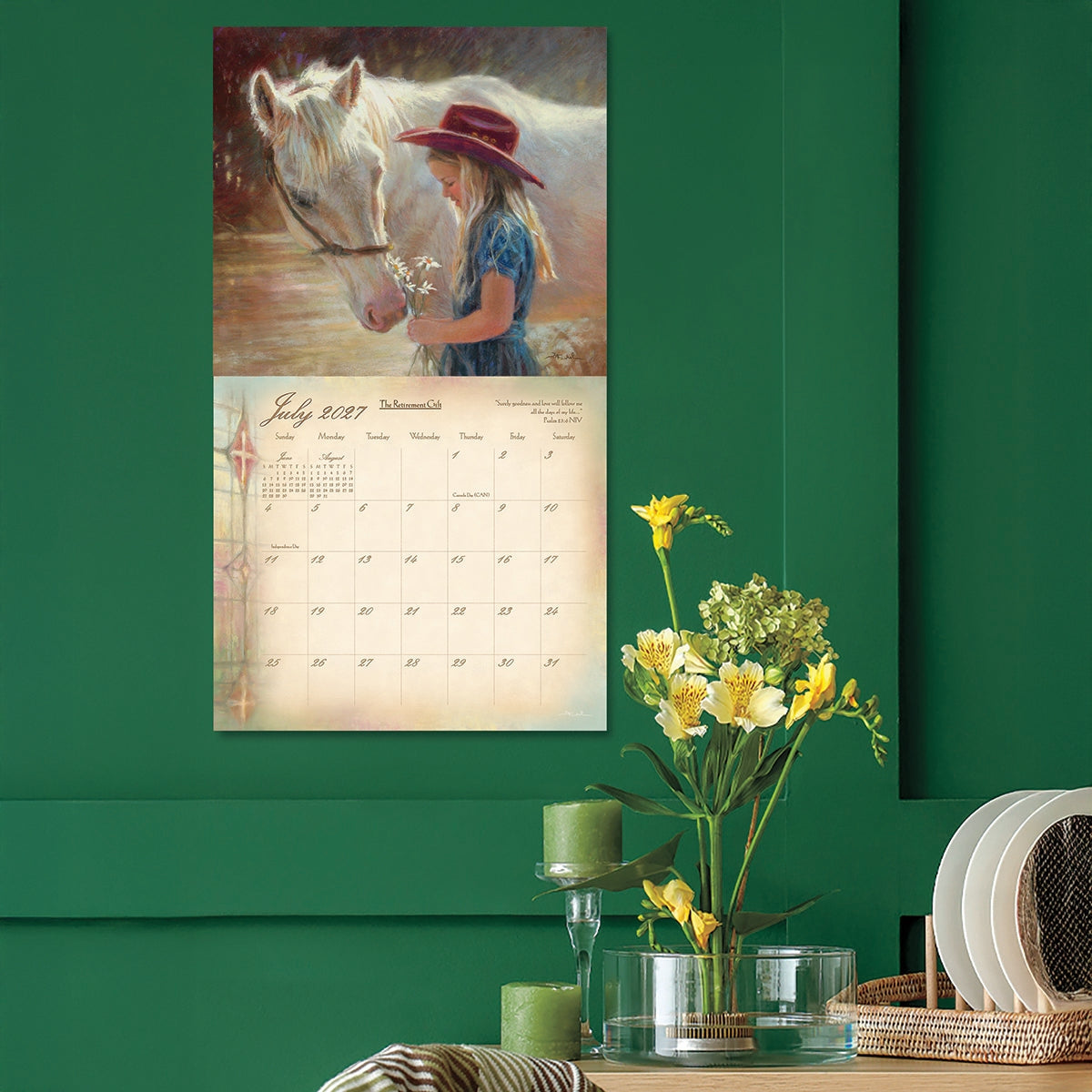 2027 Mama Says - Deluxe Wall Calendar by Scott Gustafson