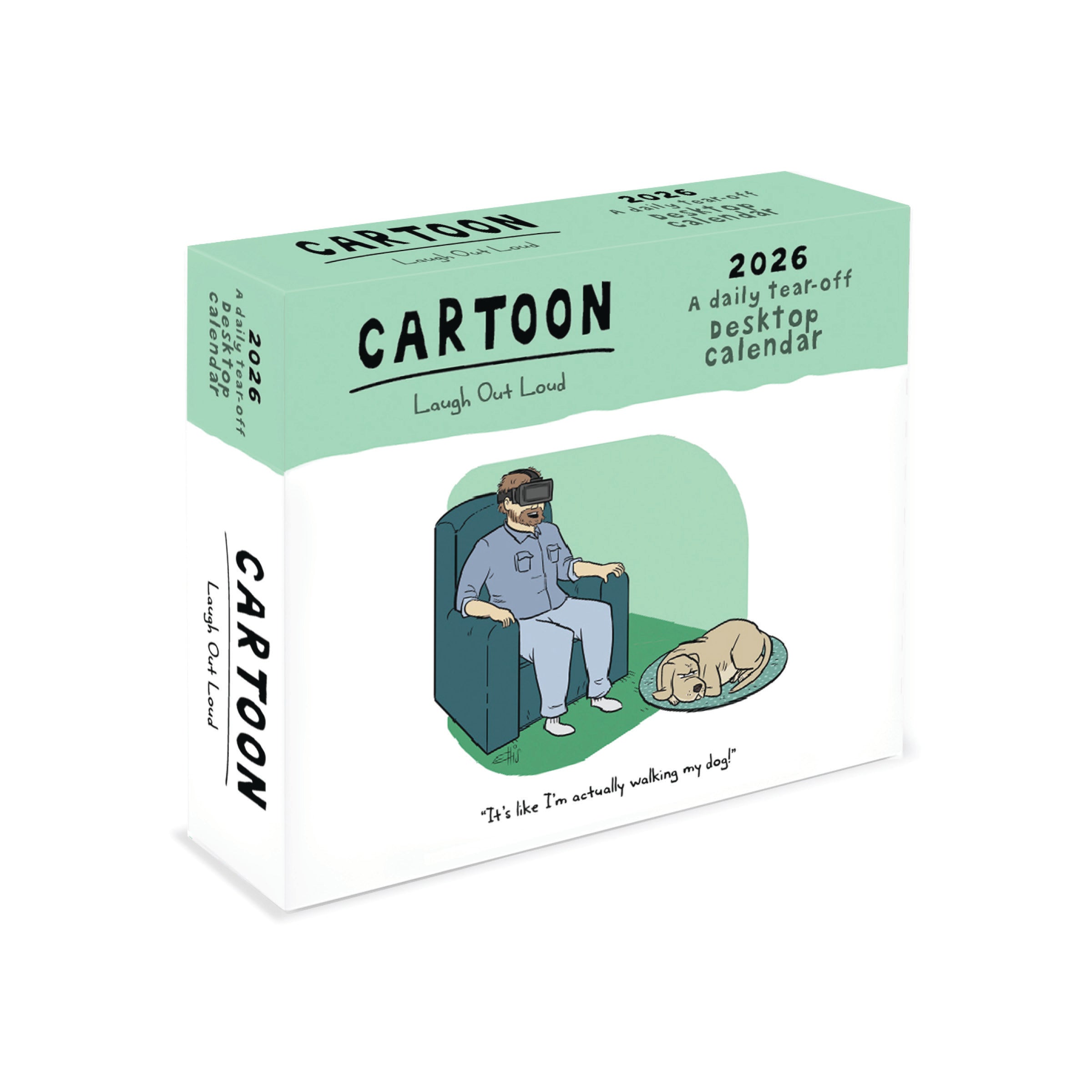 2026 Cartoons - Boxed Page-A-Day