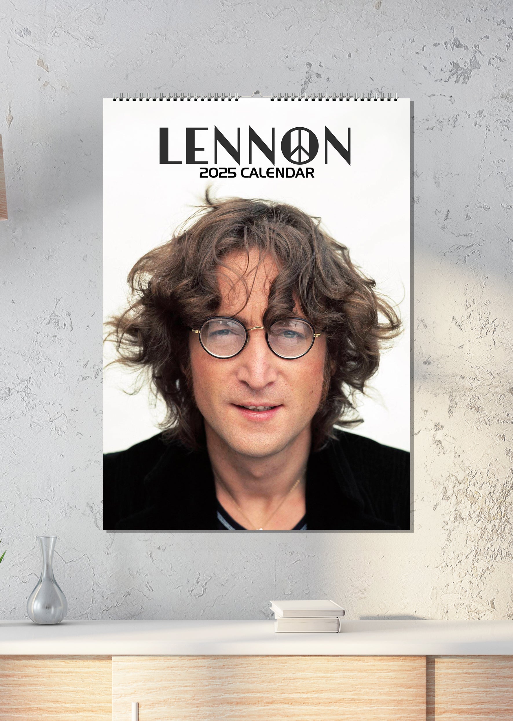 2025 John Lennon - A3 Wall Calendar