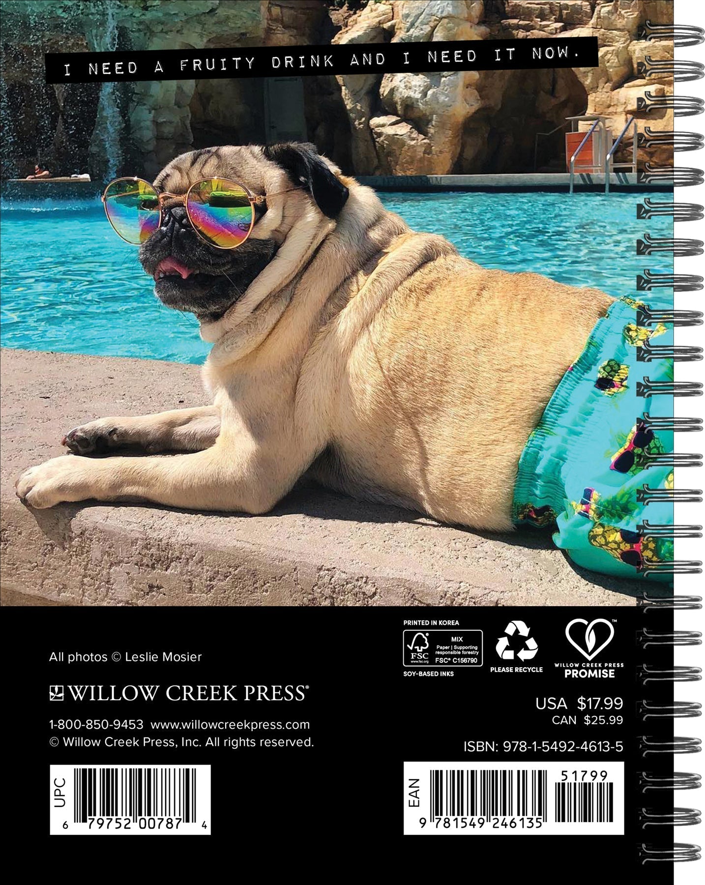 2025 Doug the Pug - Weekly Diary/Planner