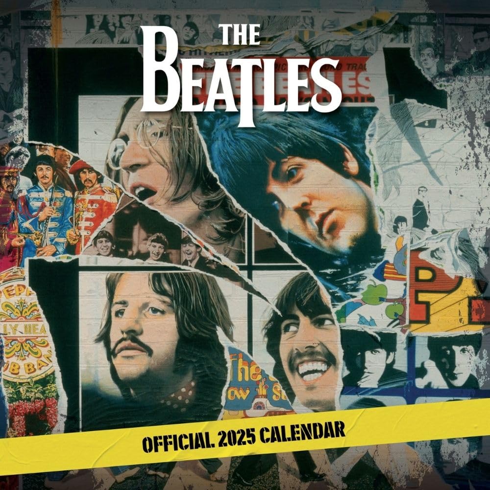 2025 The Beatles - Square Wall Calendar