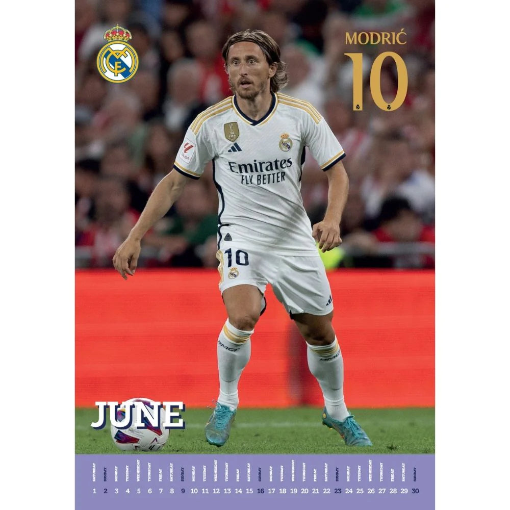 2024 Real Madrid FC - A3 Wall Calendar  SOLD OUT