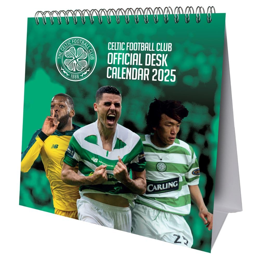 2025 Celtic Fc - Desk Easel Calendar