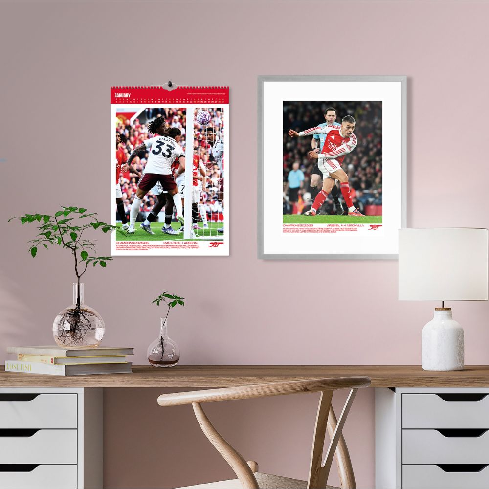 2027 Arsenal FC - A3 Deluxe Wall Calendar - product image 7