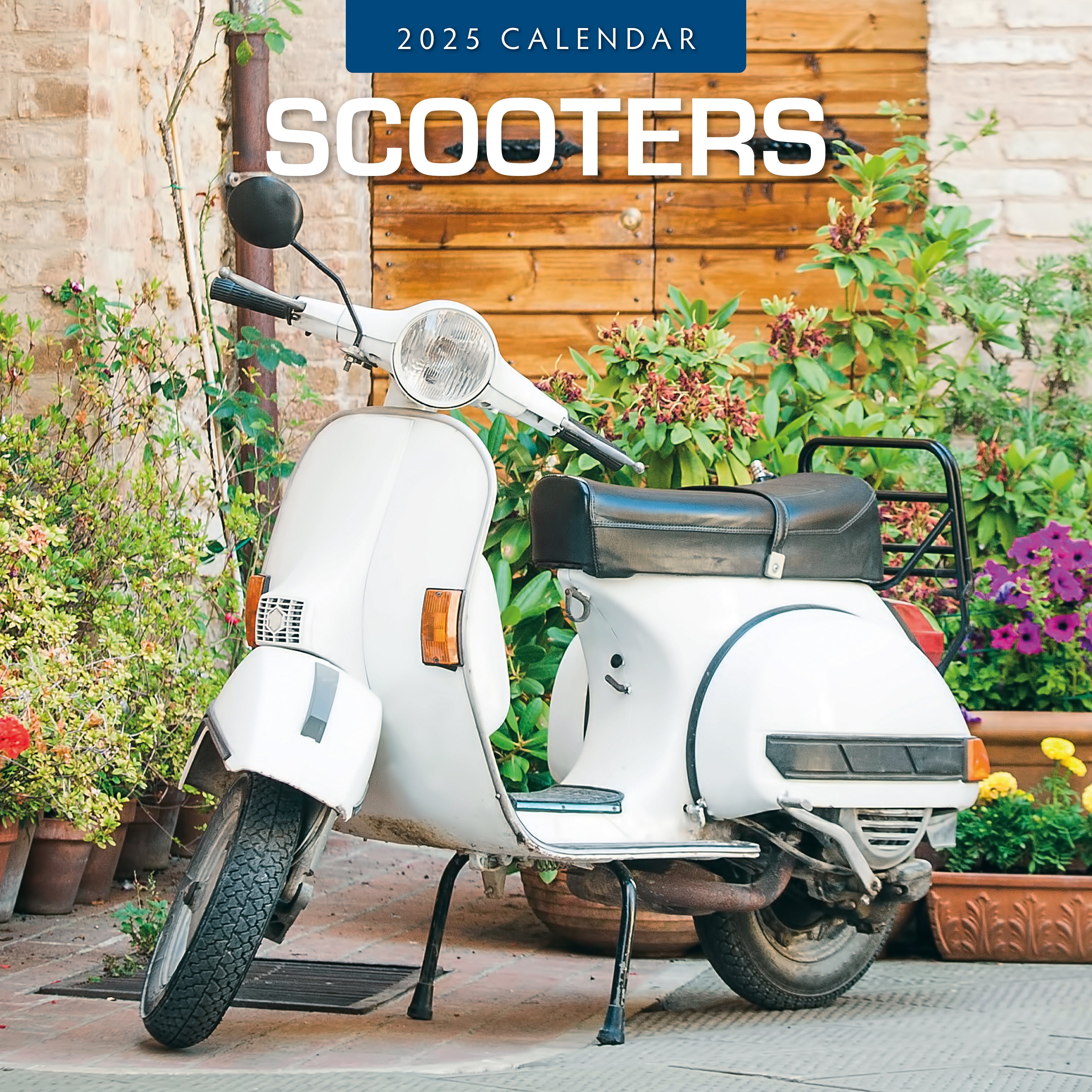 2025 Scooters - Square Wall Calendar