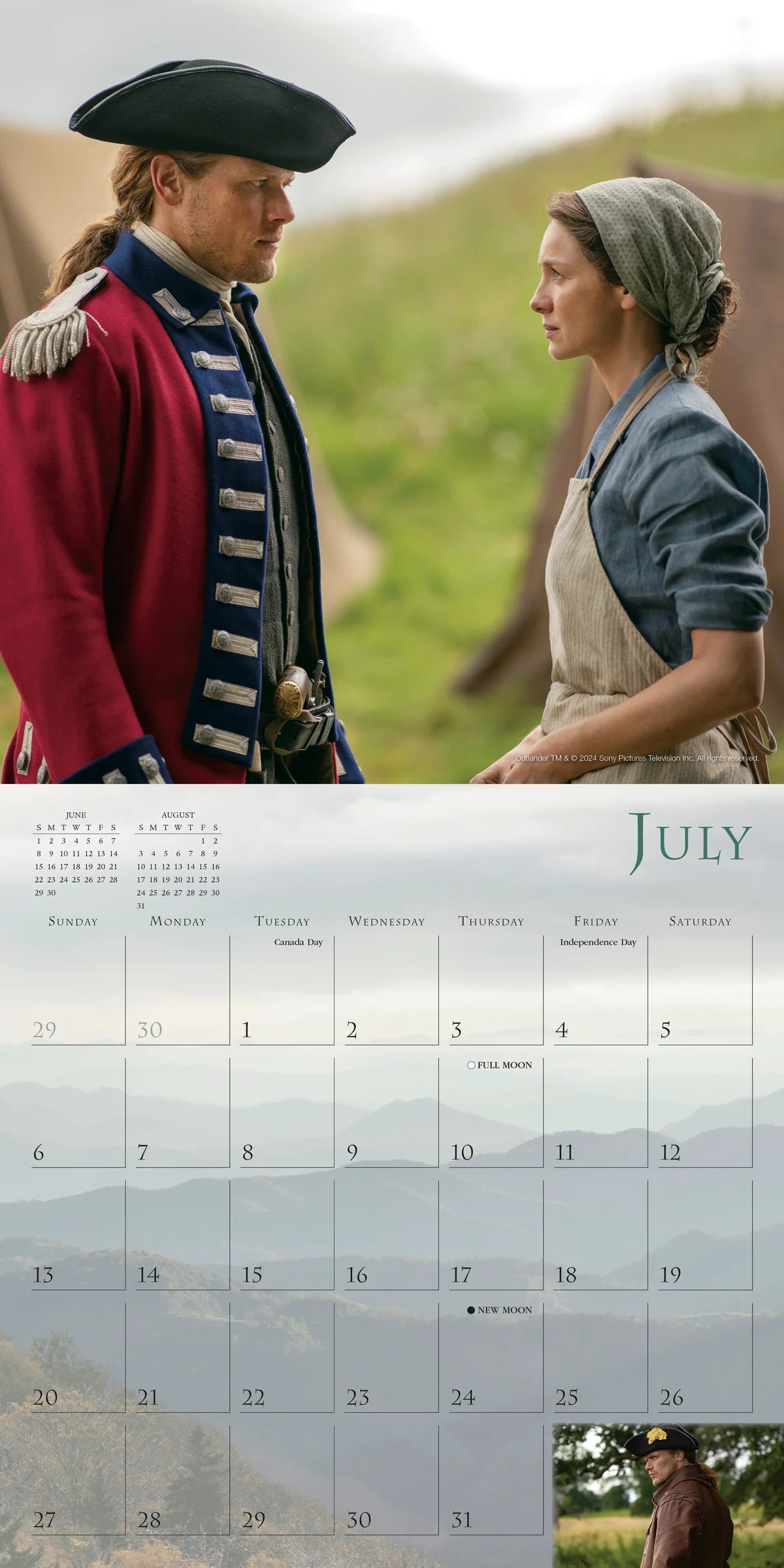 2025 Outlander - Square Wall Calendar