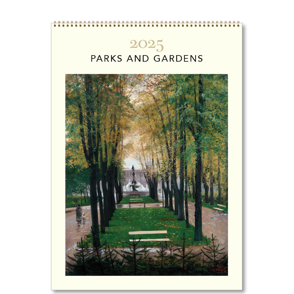 2025 Parks and Gardens - Deluxe Wall Calendar