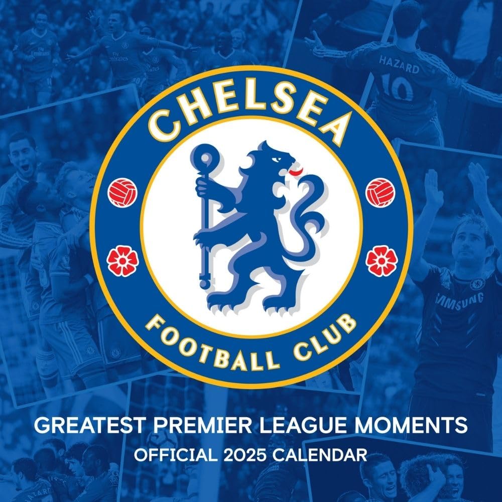 2025 Chelsea Fc Legends - Square Wall Calendar